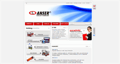 Desktop Screenshot of anser.pl
