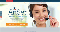 Desktop Screenshot of anser.com