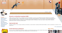 Desktop Screenshot of anser.lv
